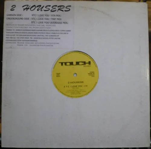 2 Housers — X T C I Love You, cover art