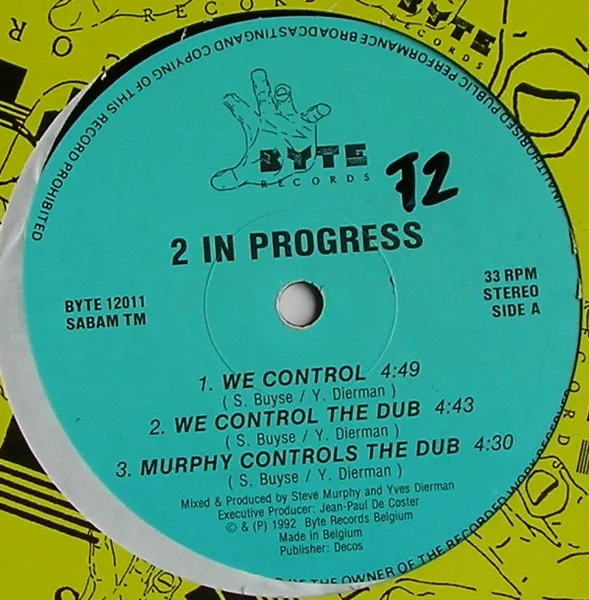 2 In Progress — We Control, cover art