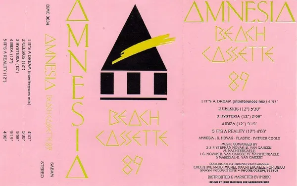 Amnesia — Beach Cassette 89, cover art
