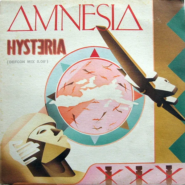 Amnesia — Hysteria, cover art