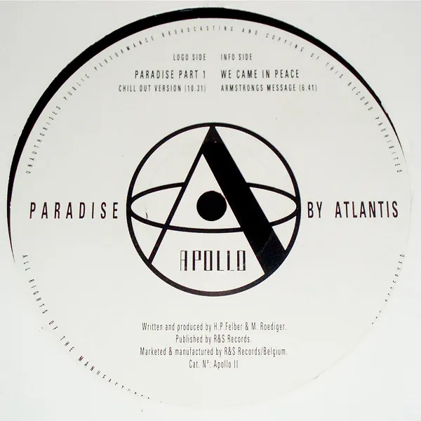 Atlantis (15) — Paradise, cover art