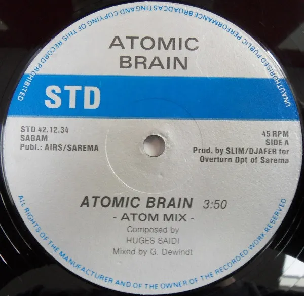 Atomic Brain — Atomic Brain, cover art