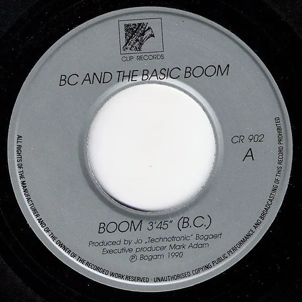 B.C. & The Basic Boom — Boom, cover art