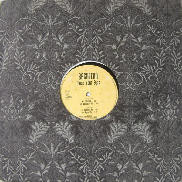 Bagheera — Close Your Eyes, cover art