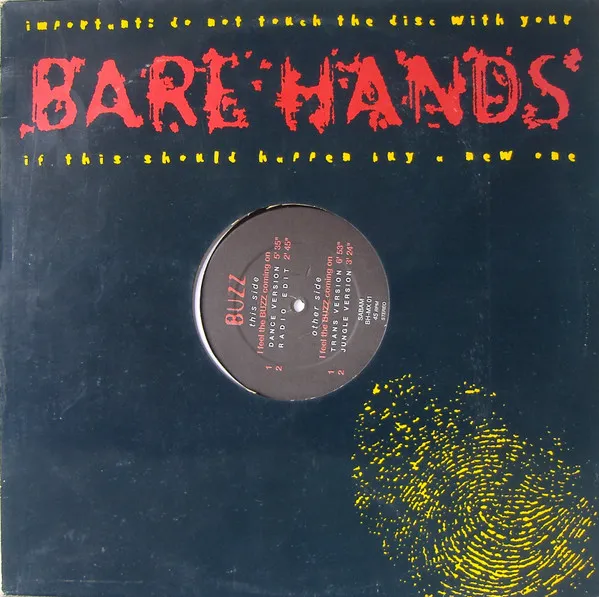 Bare Hands — Buzz, cover art