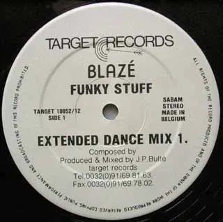 Blazé — Funky Stuff, cover art