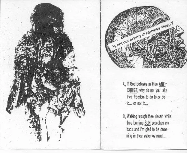 Brainquake — Antichrist / Sun, cover art
