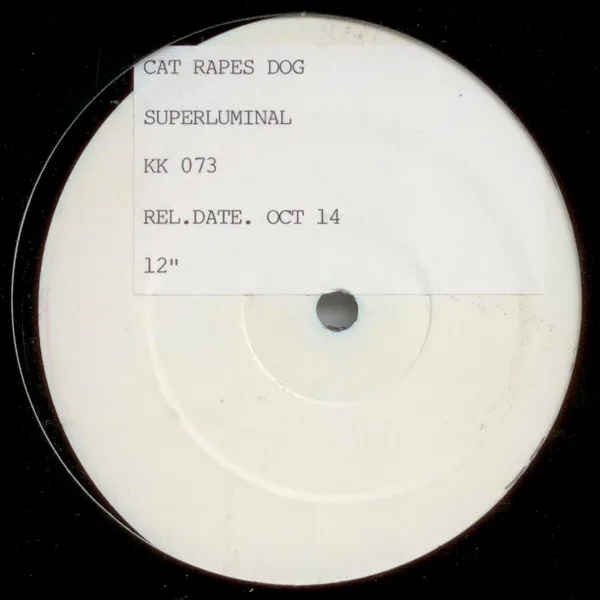 Cat Rapes Dog — Superluminal, cover art