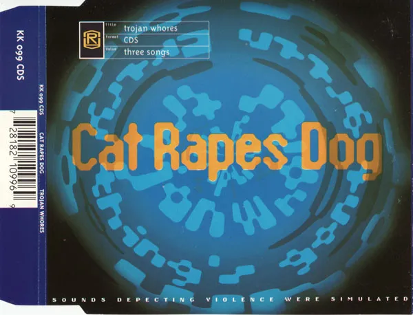 Cat Rapes Dog — Trojan Whores, cover art