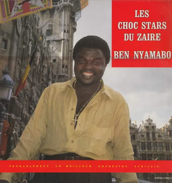 Choc Stars, Ben Nyamabo — Les Choc Stars Du Zaire, cover art