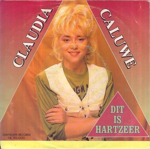 Claudia Caluwé — Dit Is Hartzeer, cover art