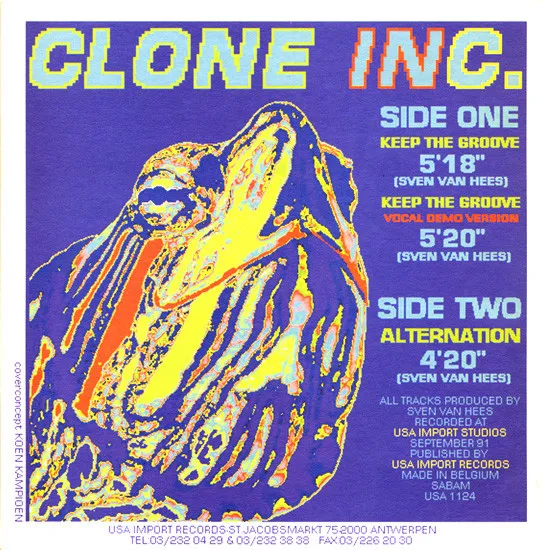 Clone Inc. — Keep The Groove, cover art