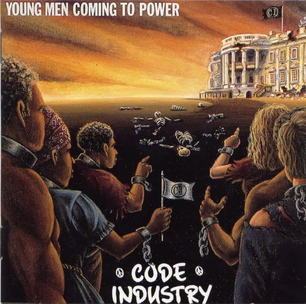 Code Industry — Young Men Coming To Power, cover art