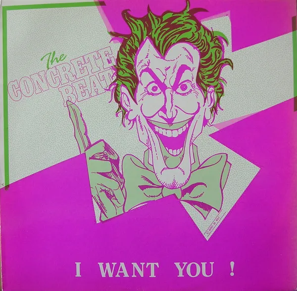 Concrete Beat, The — I Want You !, cover art