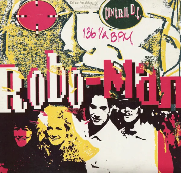 Control DC — Robo-Man, cover art