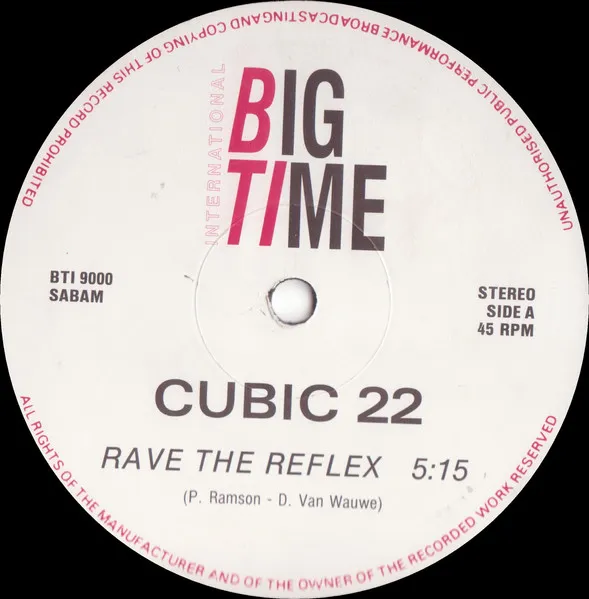 Cubic 22 — Rave The Reflex, cover art
