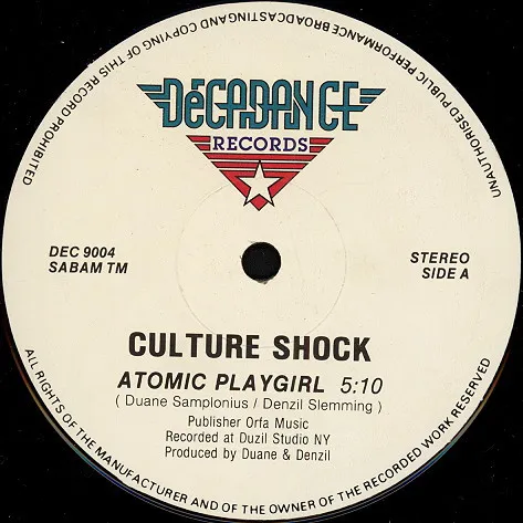 Culture Shock — Atomic Playgirl, cover art