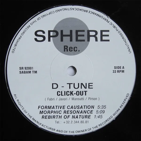 D-Tune (2) — Click-Out, cover art