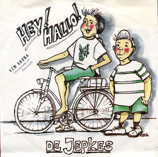 De Jepkes — Hey Hallo!, cover art