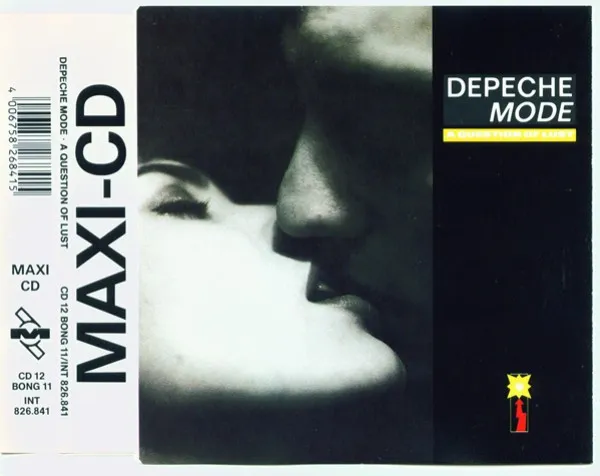 Depeche Mode — A Question Of Lust, cover art