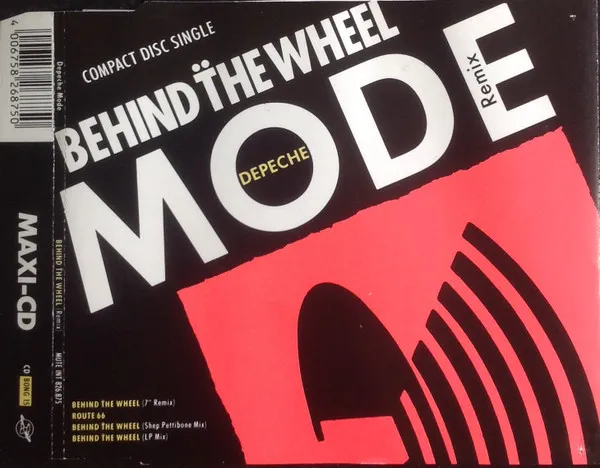 Depeche Mode — Behind The Wheel (Remix), cover art