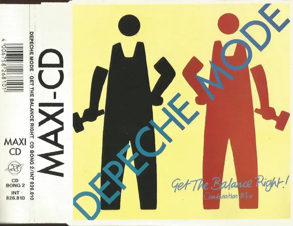 Depeche Mode — Get The Balance Right! (Combination Mix), cover art