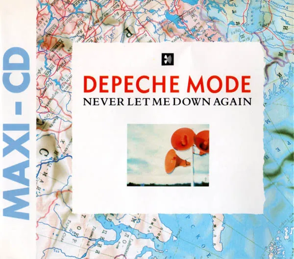 Depeche Mode — Never Let Me Down Again, cover art