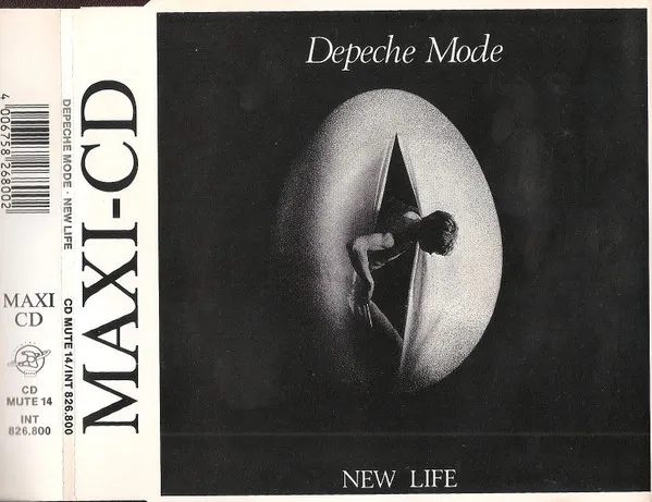 Depeche Mode — New Life, cover art