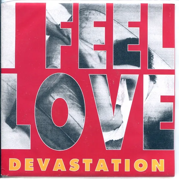 Devastation — I Feel Love, cover art