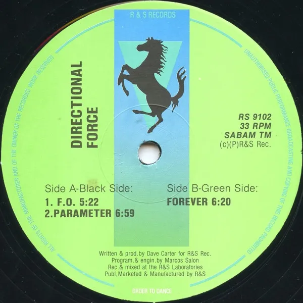 Directional Force — F.O., cover art