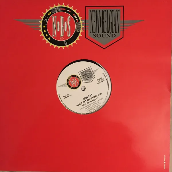 Display — Don't Get Me Wrong, cover art