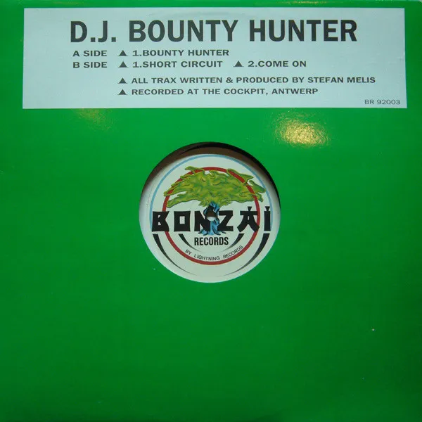 DJ Bountyhunter — Bountyhunter, cover art