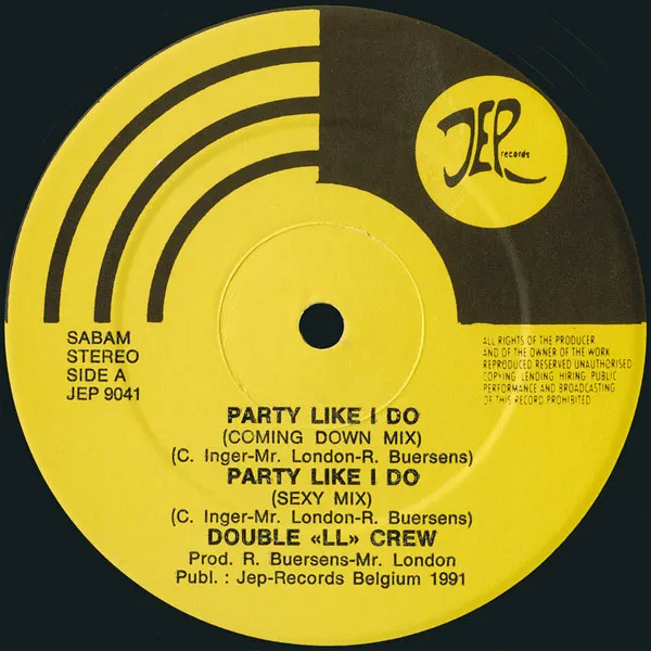 Double "LL" Crew — Party Like I Do, cover art