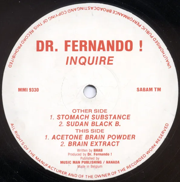 Dr. Fernando! — Inquire, cover art