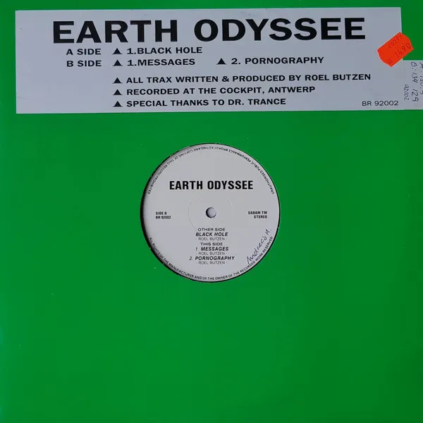 Earth Odyssee — Black Hole, cover art