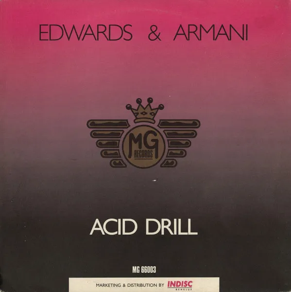Edwards & Armani — Acid Drill, cover art