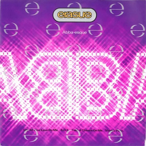 Erasure — Abba-Esque, cover art