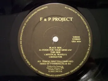 F & P Project — Food For Your Mind, cover art