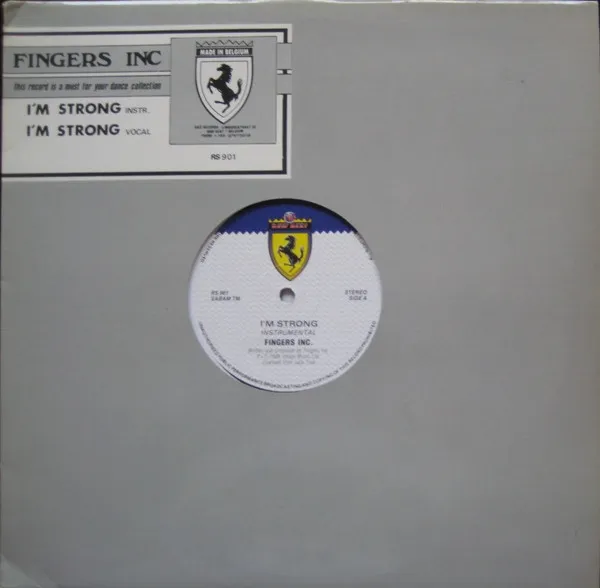 Fingers Inc. — I'm Strong, cover art