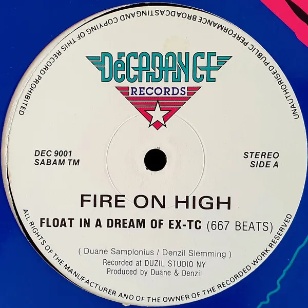Fire On High — Float In A Dream Of Ex-Tc, cover art