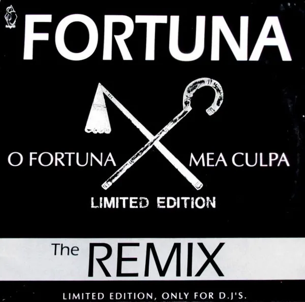 Fortuna Featuring Satenig — O Fortuna Mea Culpa (The Remix), cover art