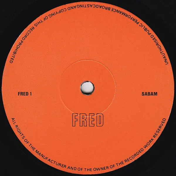 Fred — Fred 1, cover art