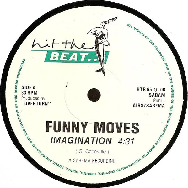 Funny Moves — Imagination, cover art