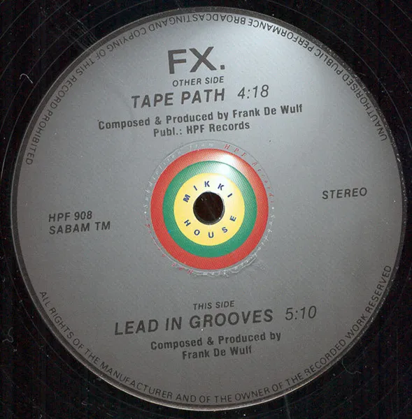 FX. — Tape Path, cover art