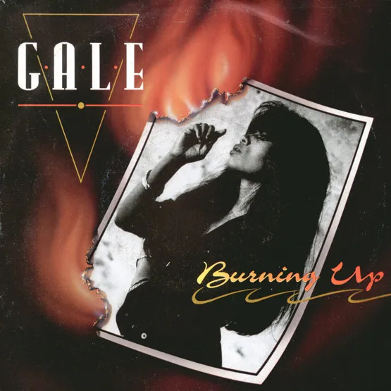 Gale Robinson — Burning Up, cover art