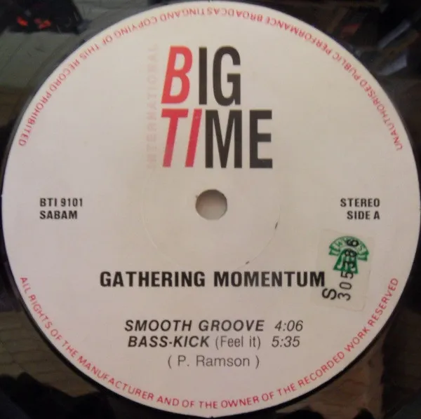 Gathering Momentum — Smooth Groove, cover art