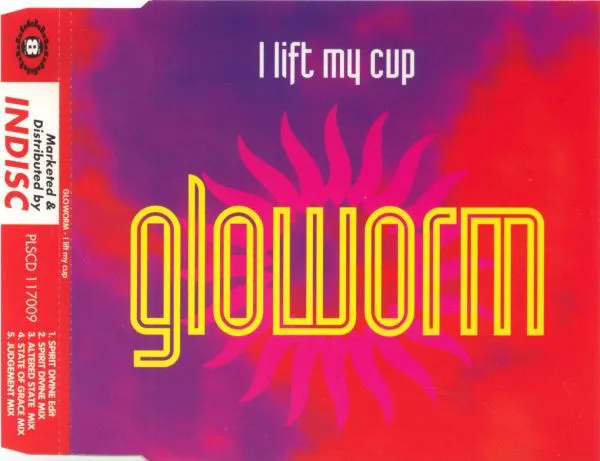 Gloworm — I Lift My Cup, cover art