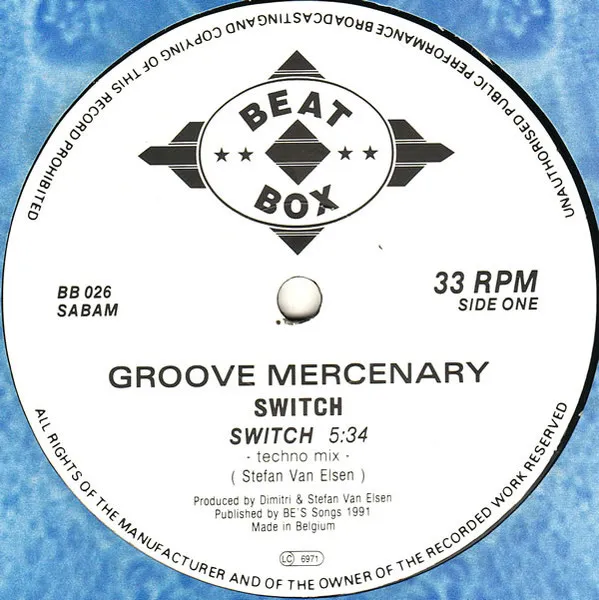 Groove Mercenary — Switch, cover art