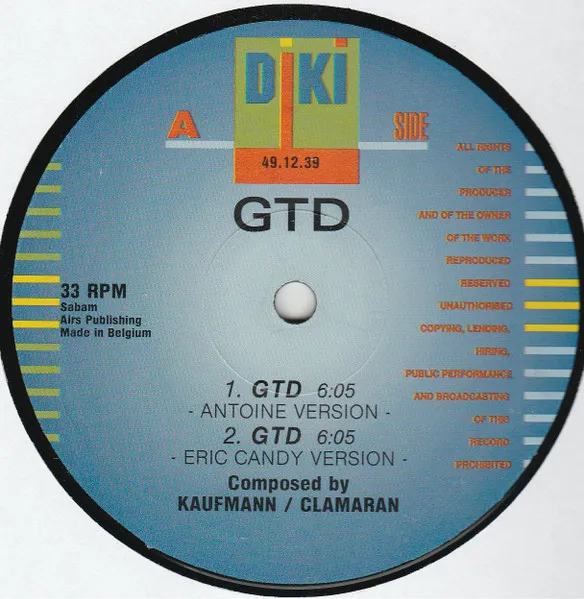 GTD — GTD, cover art