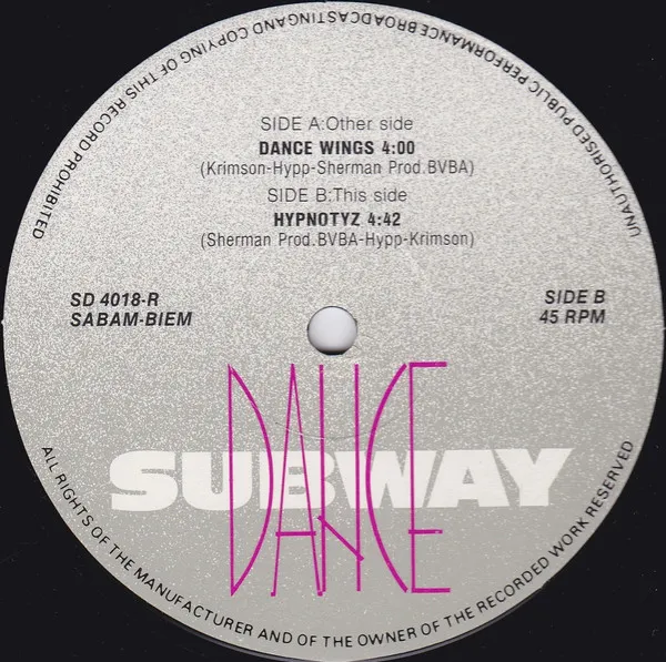 Hypp & Krimson — Dance Wings, cover art